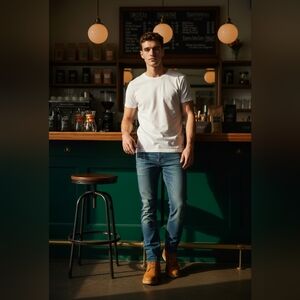 American Eagle Outfitters Men's Blue Jeans 28x28 3 Pair